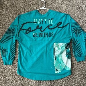 Disney teal Star Wars spirit jersey L